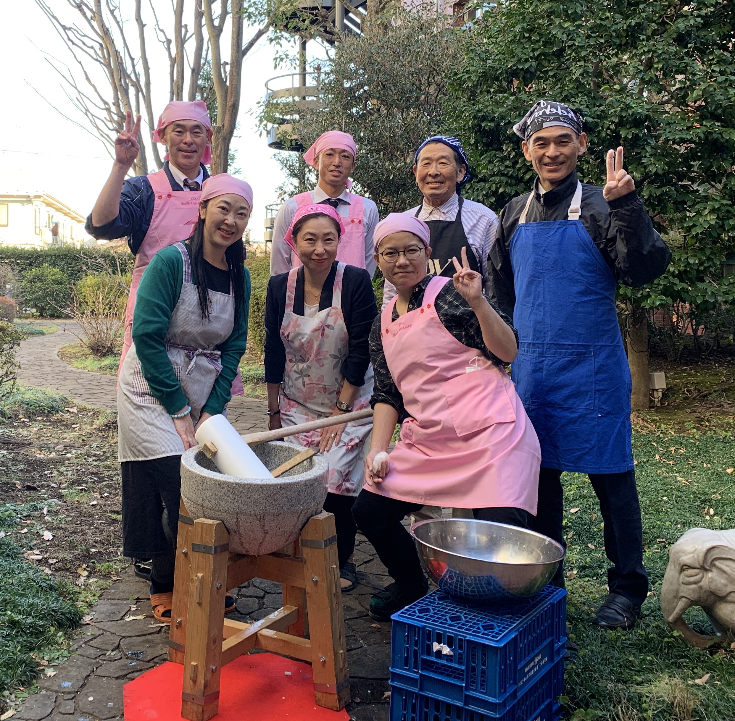 餅つき大会